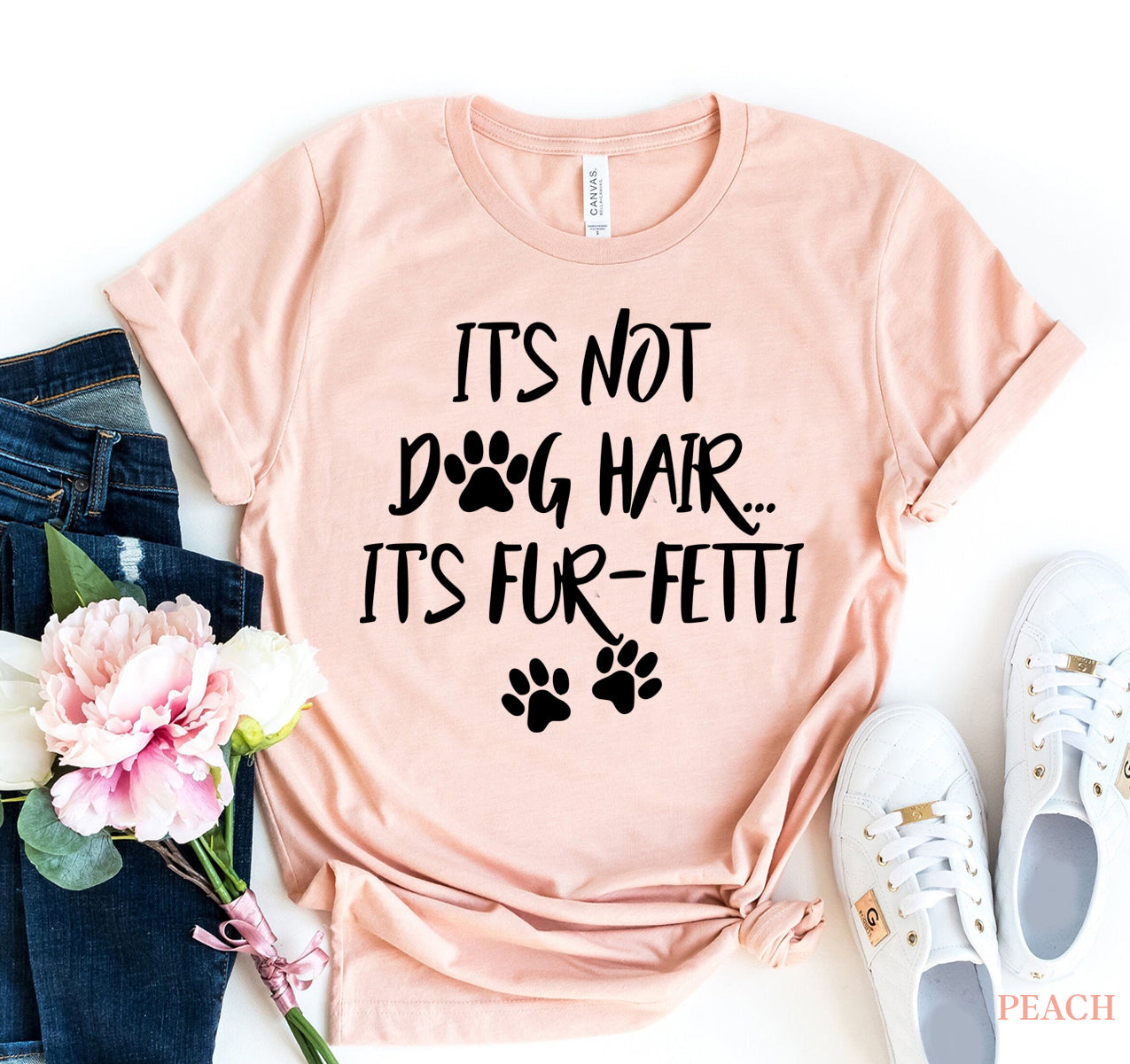 It's Not Dog Hair T-shirt | CozyCouture® - Stringspeed