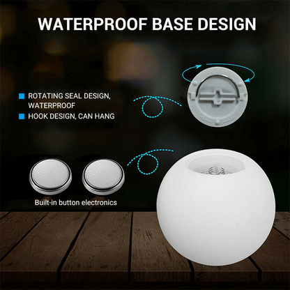 Floating Pool Lights RGB Color Changing LED Ball Lights | TechTonic® - Stringspeed