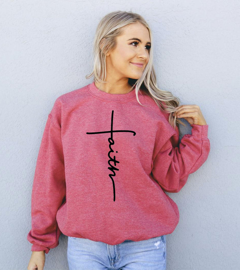 Faith Sweatshirt | CozyCouture® - Stringspeed