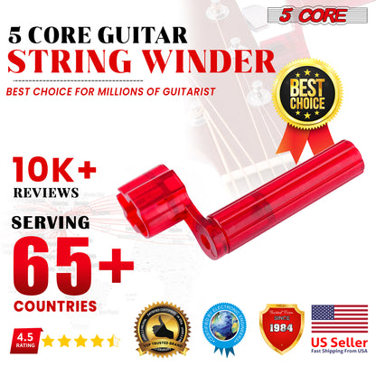 Guitar String Peg Winder & Bridge Pin Remover - 5PCS | EastTone® - Stringspeed