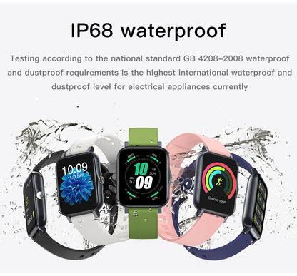 Full Screen IP68 Waterproof Ultra-Thin Smartwatch | TechTonic® - Stringspeed