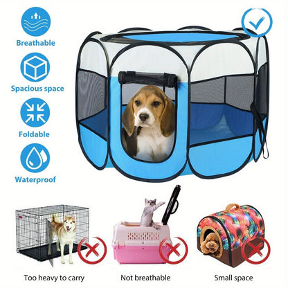 Portable Foldable Pet Playpen | PetPals® - Stringspeed