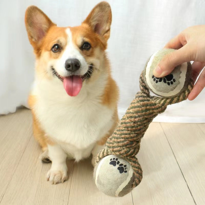 Interactive Cotton Rope Dog Toy | PetPals® - Stringspeed