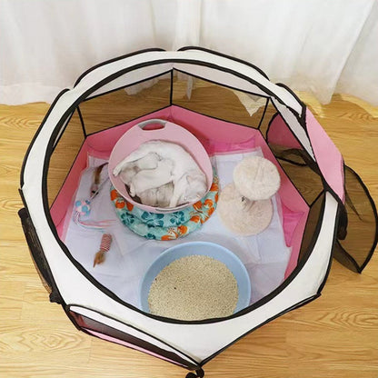 Portable Foldable Pet Playpen | PetPals® - Stringspeed