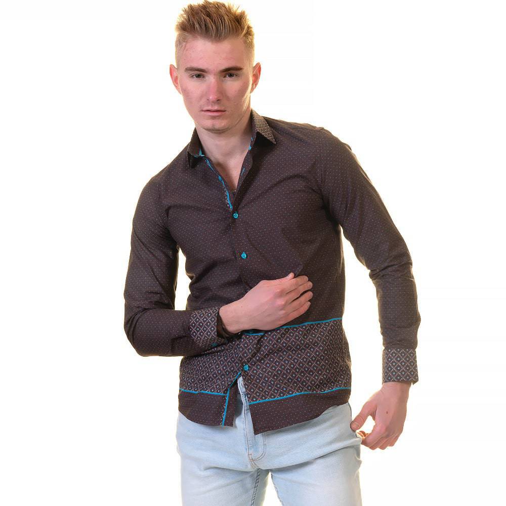 Men's Designer Dress Shirt | Tailored | Slim fit | BespokeBrothers® - Stringspeed