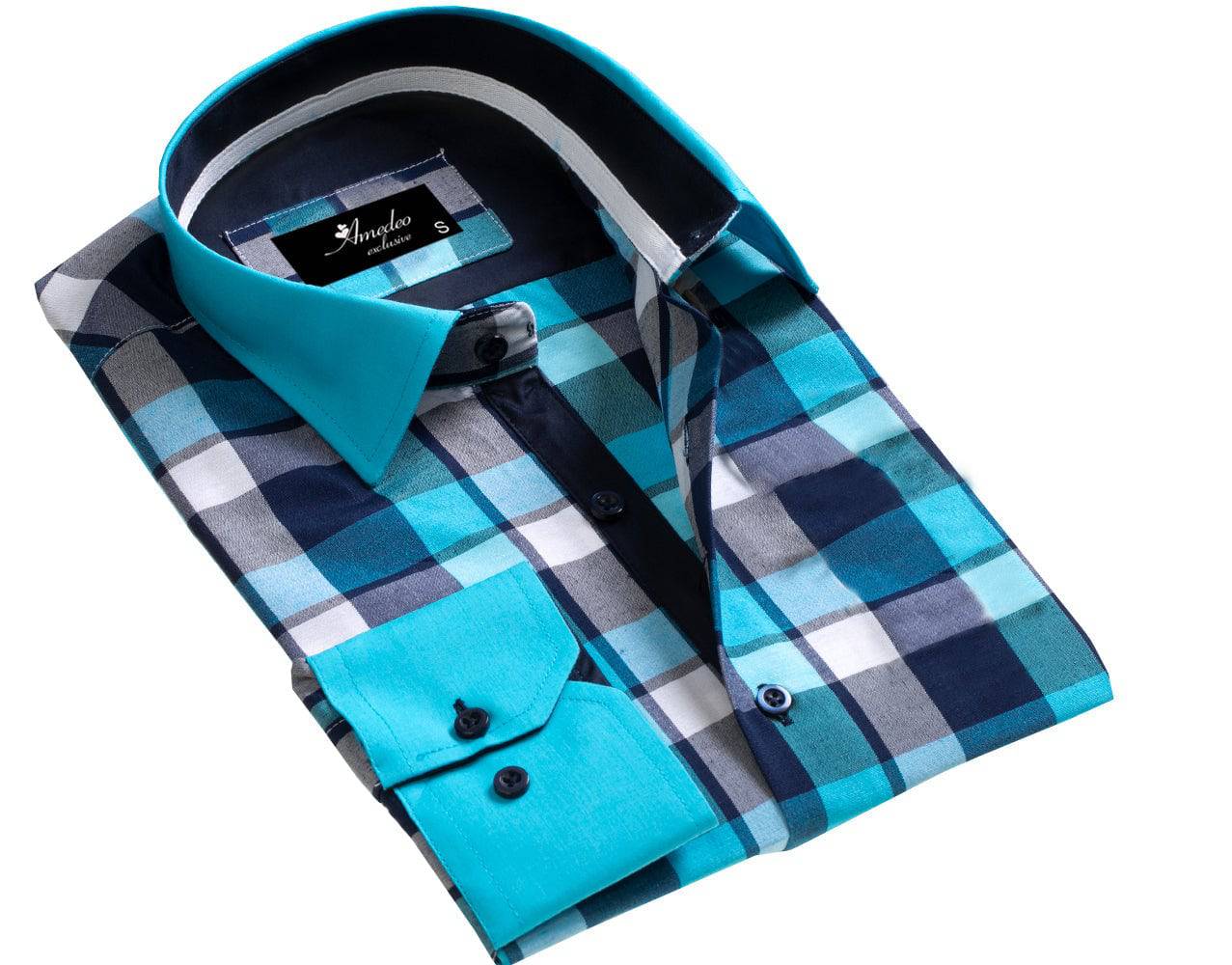 Men's Designer Dress Shirt | Tailored | Slim fit | BespokeBrothers® - Stringspeed