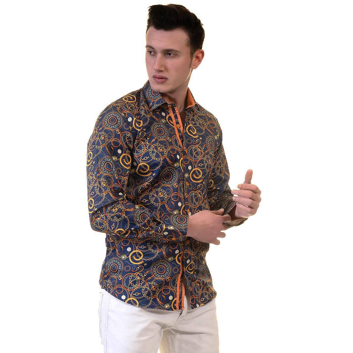 Men's Designer Dress Shirt | Tailored | Slim fit | BespokeBrothers® - Stringspeed