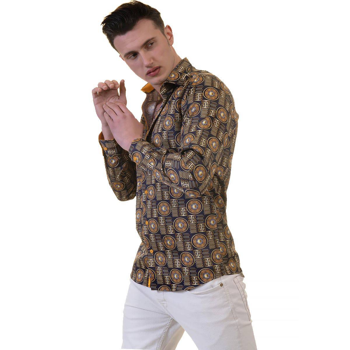 Men's Designer Dress Shirt | Tailored | Slim fit | BespokeBrothers® - Stringspeed