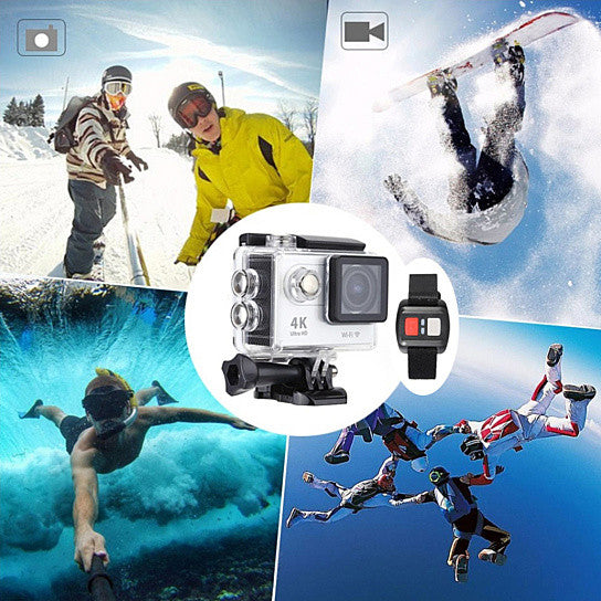 4K Waterproof WiFi Camera & Accessories | TechTonic® - Stringspeed