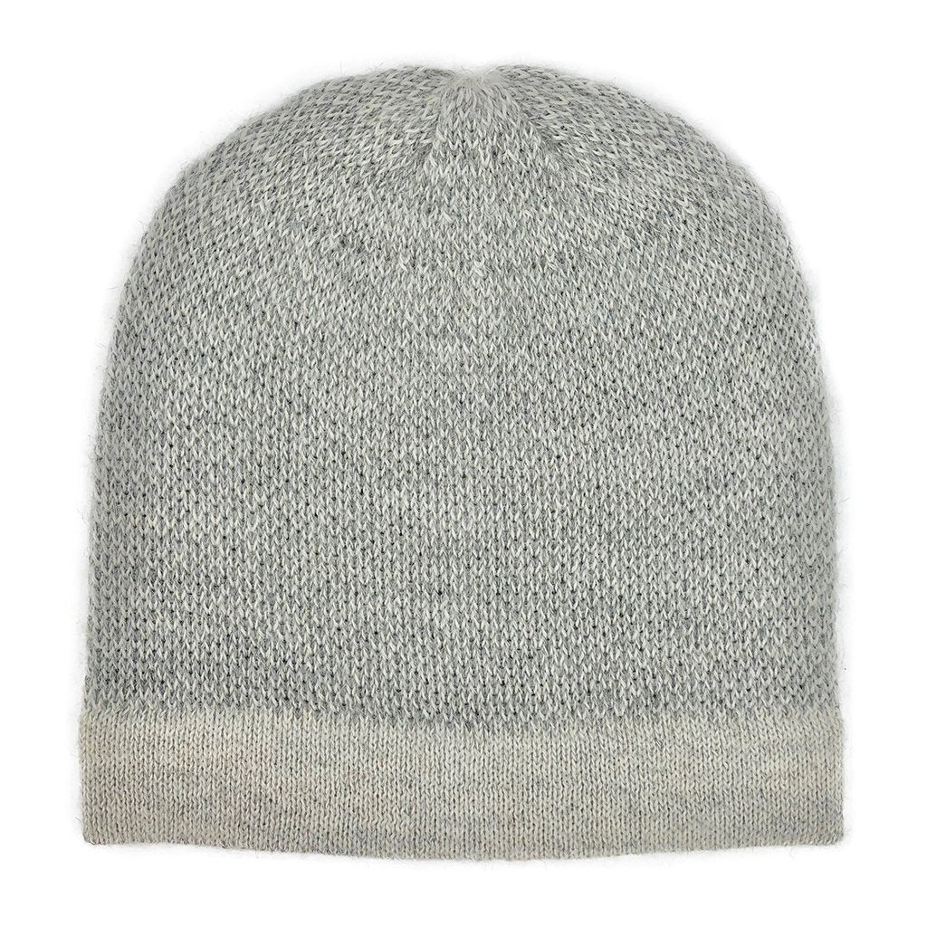 Gray Interwoven Alpaca Beanie | CozyCouture® - Stringspeed