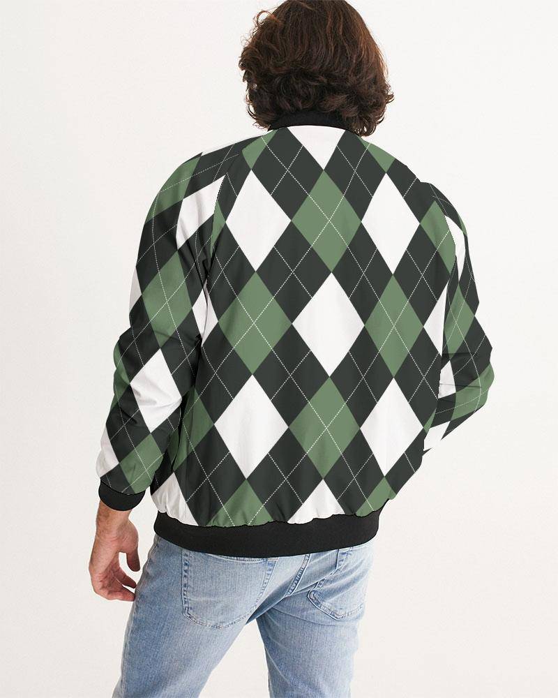 Tartan Plaid Bomber Jacket | BespokeBrothers® - Stringspeed