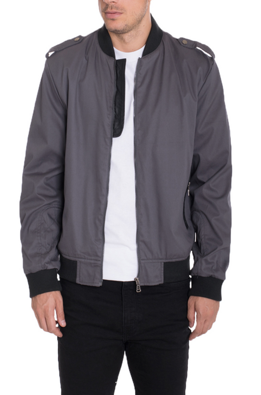 CASUAL BOMBER JACKET | BespokeBrothers® - Stringspeed