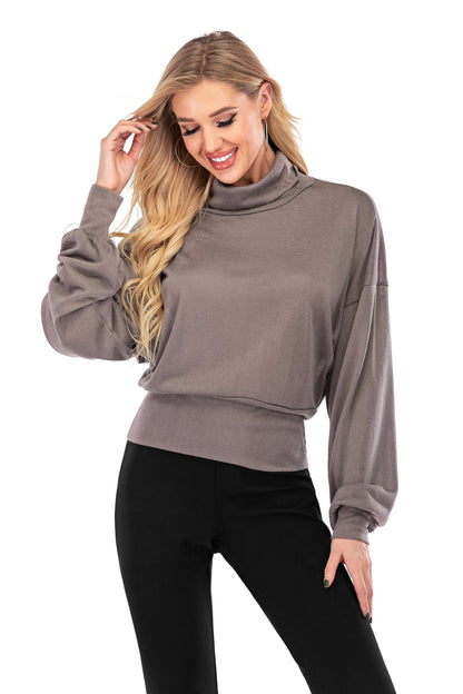 Turtleneck Long-Sleeve Pullover Sweater | CozyCouture® - Stringspeed