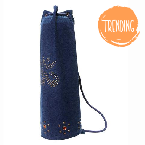 Indigo OM Mahashakti Yoga Mat Bag | ERGOHeal® - Stringspeed