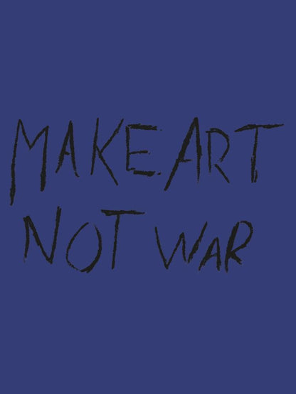 "Make Art Not War" HOODIE | CozyCouture® - Stringspeed