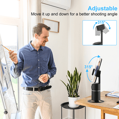 Auto Face-Tracking Tripod | All phones | TechTonic® - Stringspeed