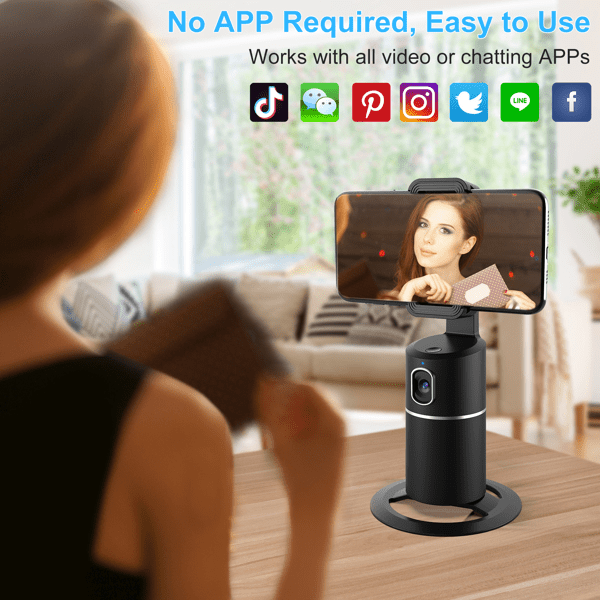 Auto Face-Tracking Tripod | All phones | TechTonic® - Stringspeed