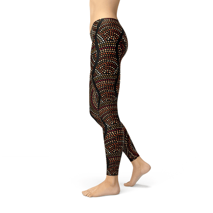 Leggings | Indigenous Art | CozyCouture® - Stringspeed