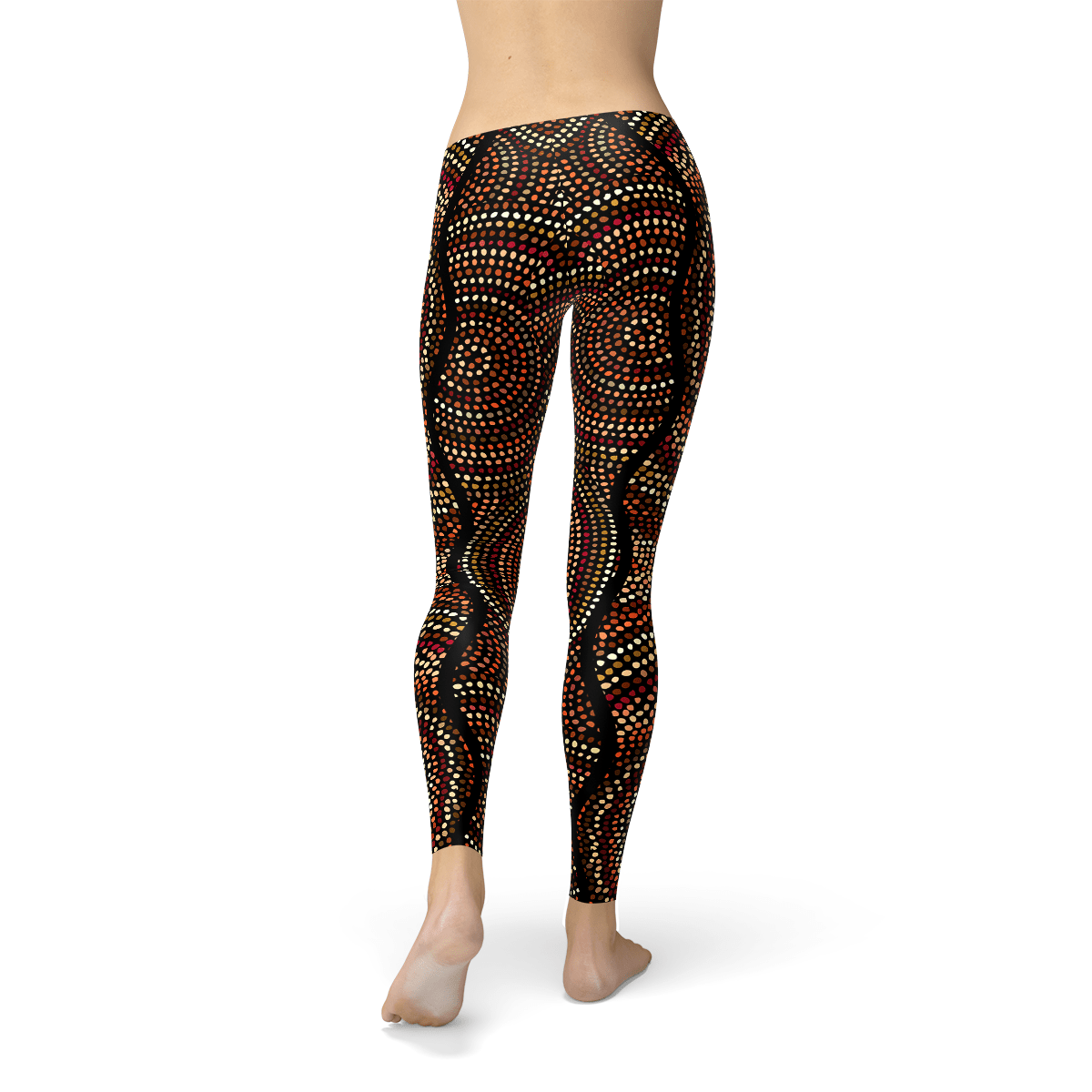 Leggings | Indigenous Art | CozyCouture® - Stringspeed