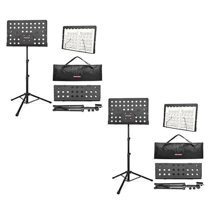 Portable Folding Music Stand - 2PCS | EastTone® - Stringspeed