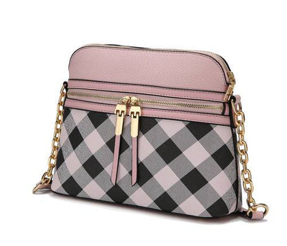 Checkered Crossbody Handbag | CozyCouture® - Stringspeed