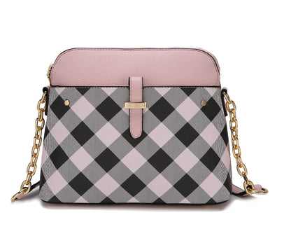 Checkered Crossbody Handbag | CozyCouture® - Stringspeed