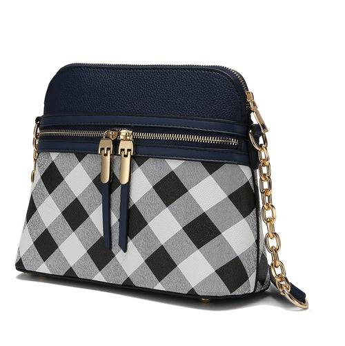 Checkered Crossbody Handbag | CozyCouture® - Stringspeed