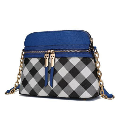 Checkered Crossbody Handbag | CozyCouture® - Stringspeed