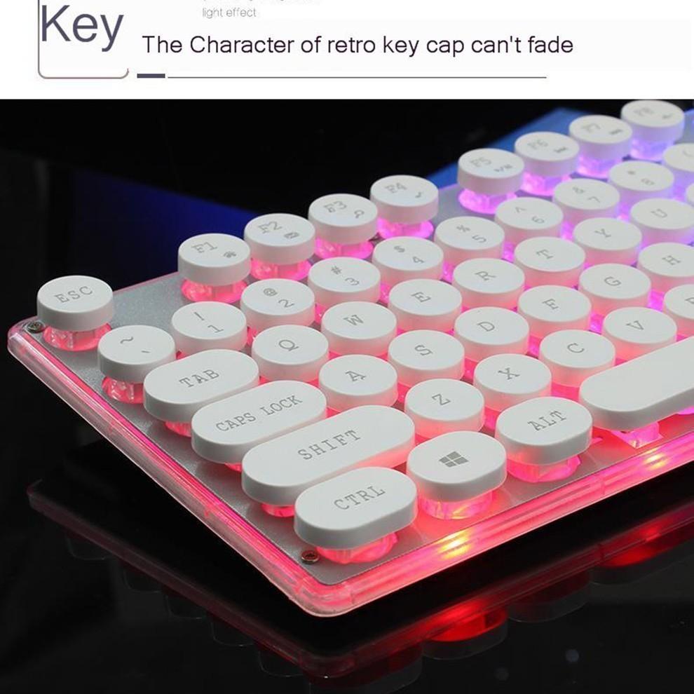 LED Backlight Gaming USB Wired Keyboard Mouse Set | TechTonic® - Stringspeed