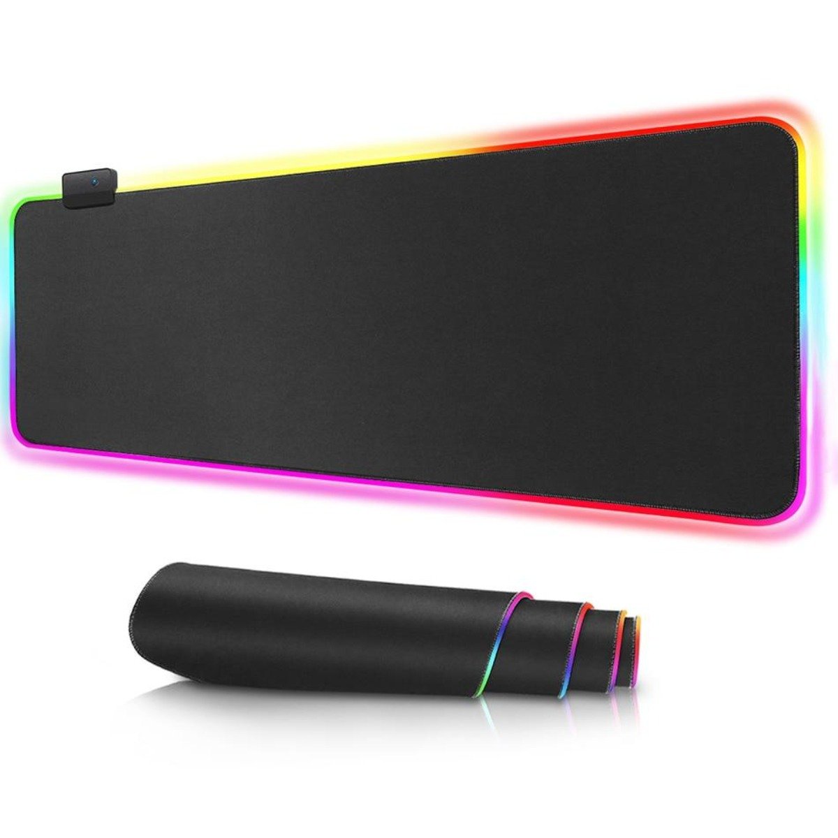 Ninja Dragons RGB Gaming 1 Touch Light Up Mouse Pad - Large Size | TechTonic® - Stringspeed