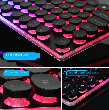 LED Backlight Gaming USB Wired Keyboard Mouse Set | TechTonic® - Stringspeed