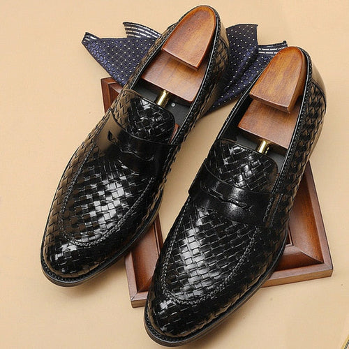 Genuine leather Oxford shoes | BespokeBrothers® - Stringspeed