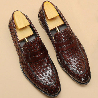 Genuine leather Oxford shoes | BespokeBrothers® - Stringspeed