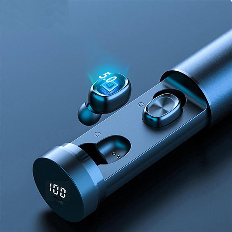 True Wireless Bluetooth 5.0 Earbuds | TechTonic® - Stringspeed