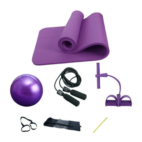 Deluxe Yoga Fitness 5 pcs Exercise Set | ERGOHeal® - Stringspeed