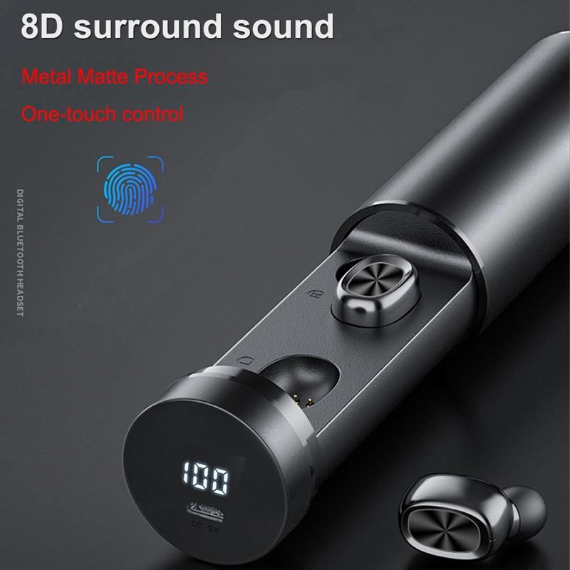 True Wireless Bluetooth 5.0 Earbuds | TechTonic® - Stringspeed