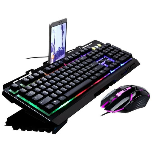 Premium NX900 USB Wired Gaming Keyboard and Mouse Set | TechTonic® - Stringspeed