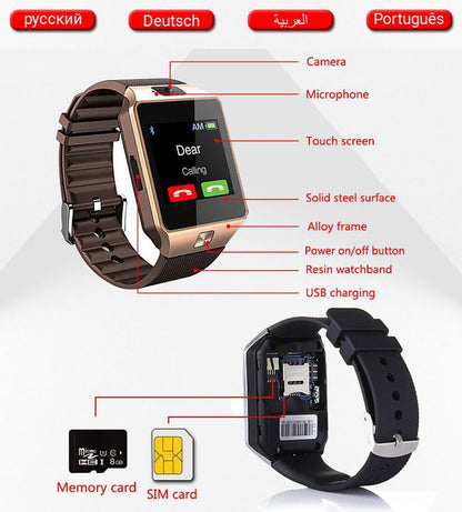 Smart Watch with Camera | TechTonic® - Stringspeed