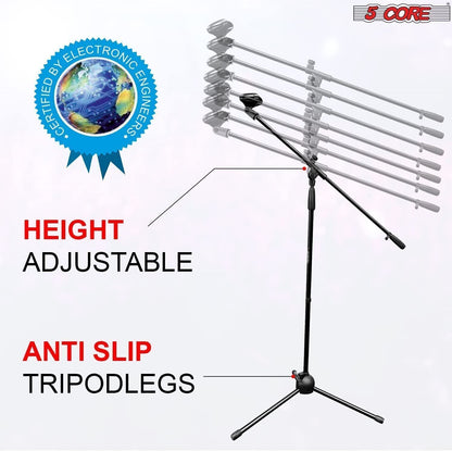 5 Core 360 Rotating Boom Stand | EastTone® - Stringspeed