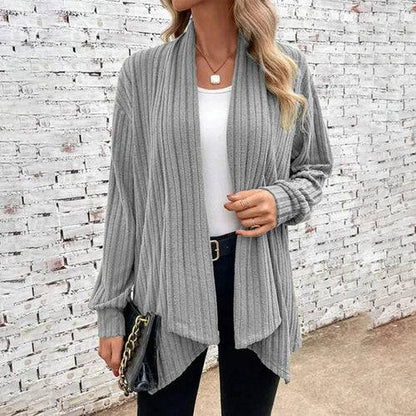 Mid-Length Cardigan Sweater | CozyCouture® - Stringspeed