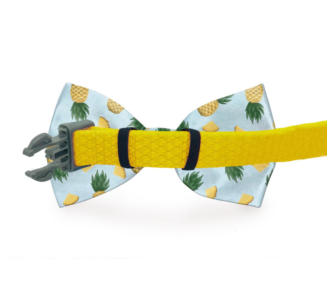 Tropic Like It's Hot Pineapple Dog Bow Tie | PetPals® - Stringspeed