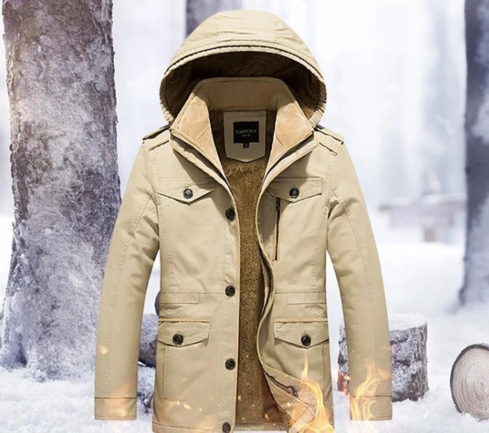 Hooded Military Style Coat | BespokeBrothers® - Stringspeed