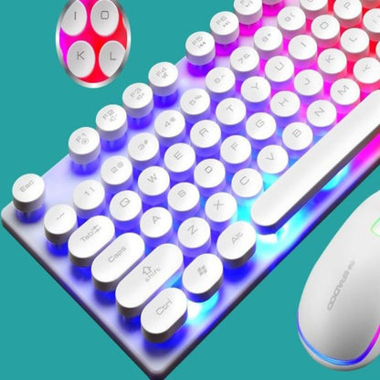 USB Wired Light Up Gaming Keyboard & Mouse Set | TechTonic® - Stringspeed