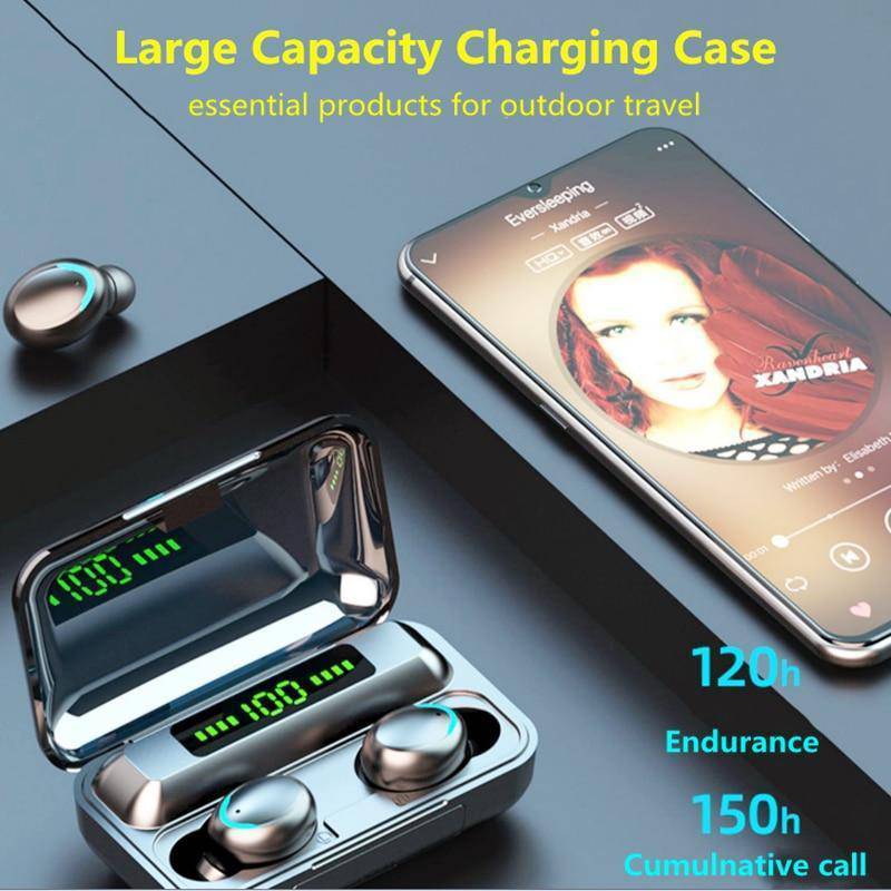 2 in 1 Bluetooth Earbuds & Cell Phone Charger | TechTonic® - Stringspeed