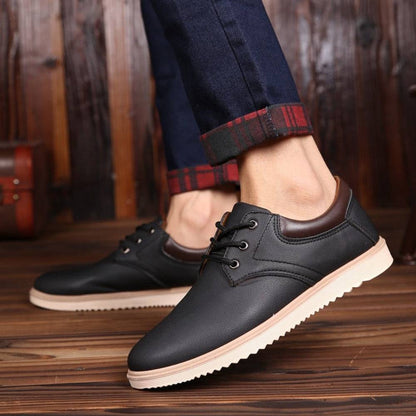 Men's Casual Flat Oxford Sneakers | BespokeBrothers® - Stringspeed