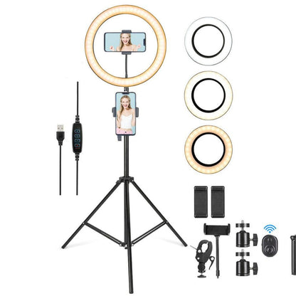 LED Ring Light | Phone Tripod | from TechTonic® - Stringspeed