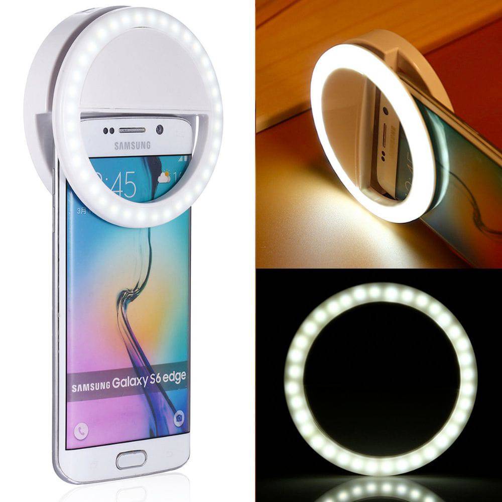 Portable Selfie Ring | Clip On | Mobile Phone | TechTonic® - Stringspeed